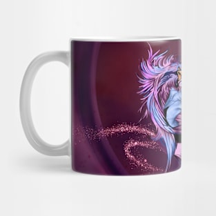 Fly with a fantasy bird Mug